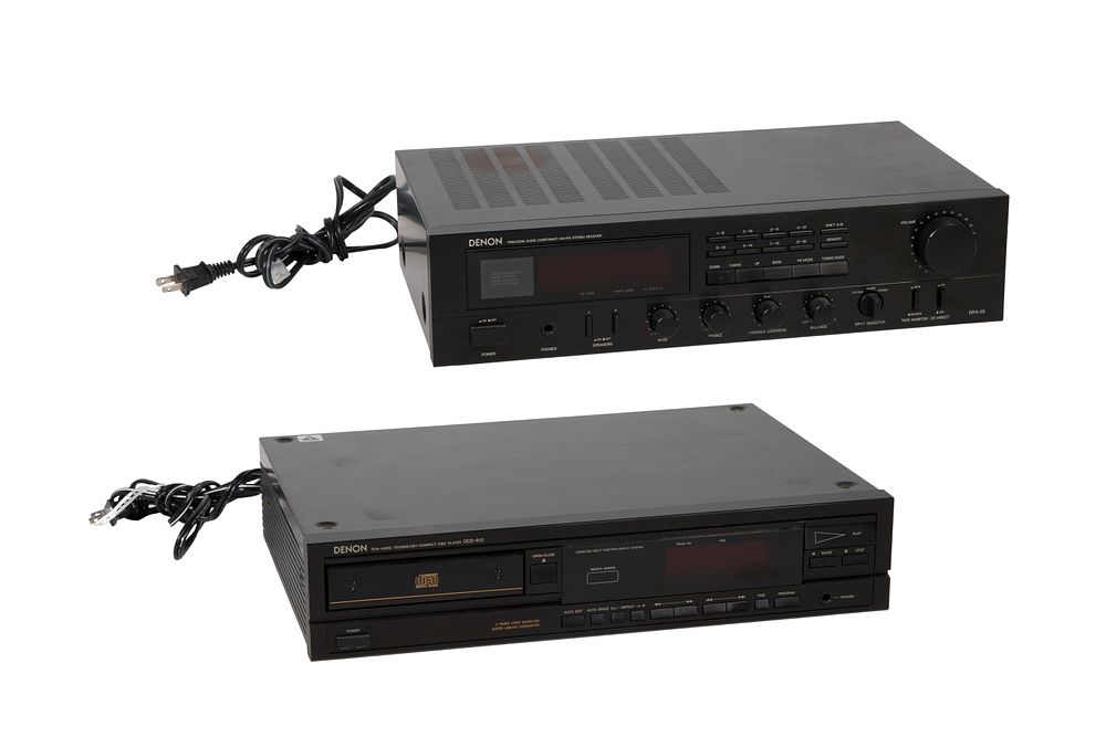 Lot 530: Denon Stereo Components