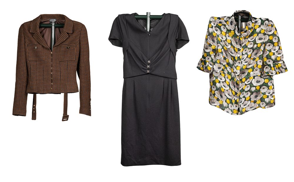 Lot 540: Chanel and Louis Vuitton Clothing Assortment