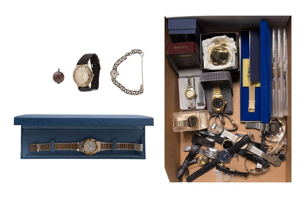 Lot 549: Gold, Silver and Fashion Wristwatch Assortment