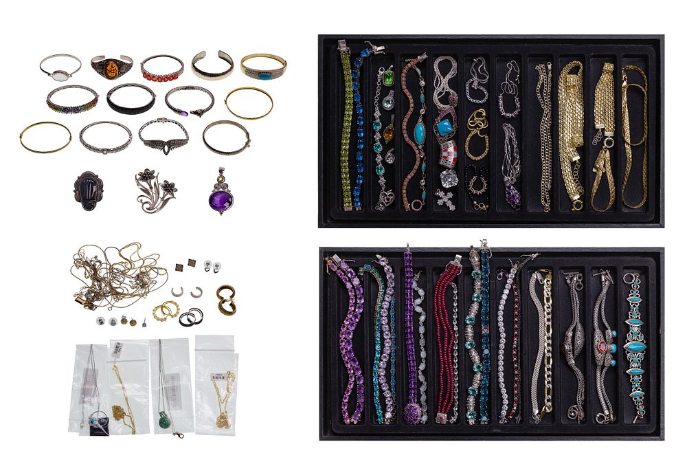 Lot 604: Sterling Silver Jewelry Assortment