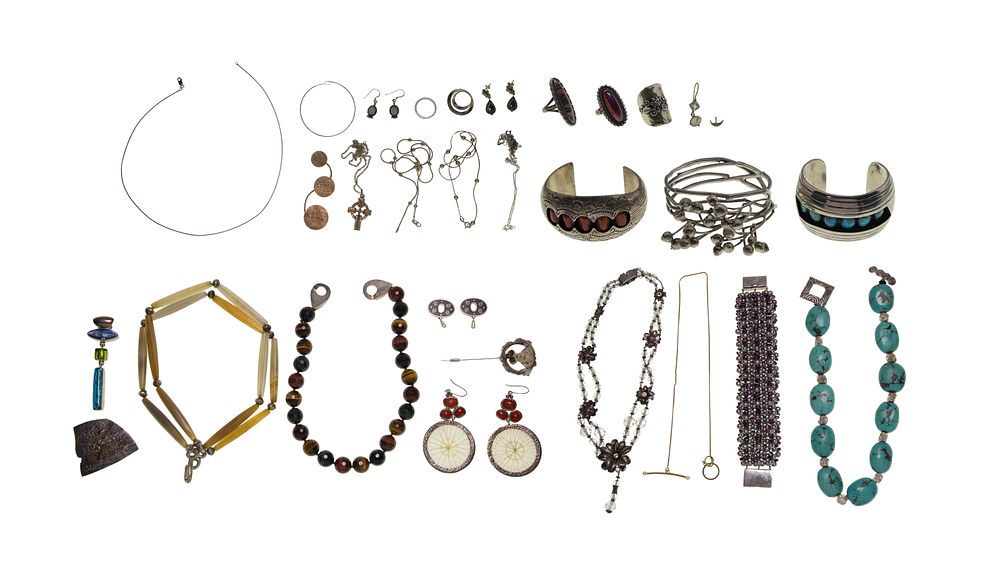 Lot 616: Sterling Silver Jewelry Assortment