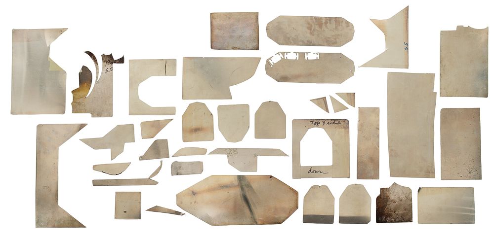 Lot 619: Sterling Silver Sheet Metal