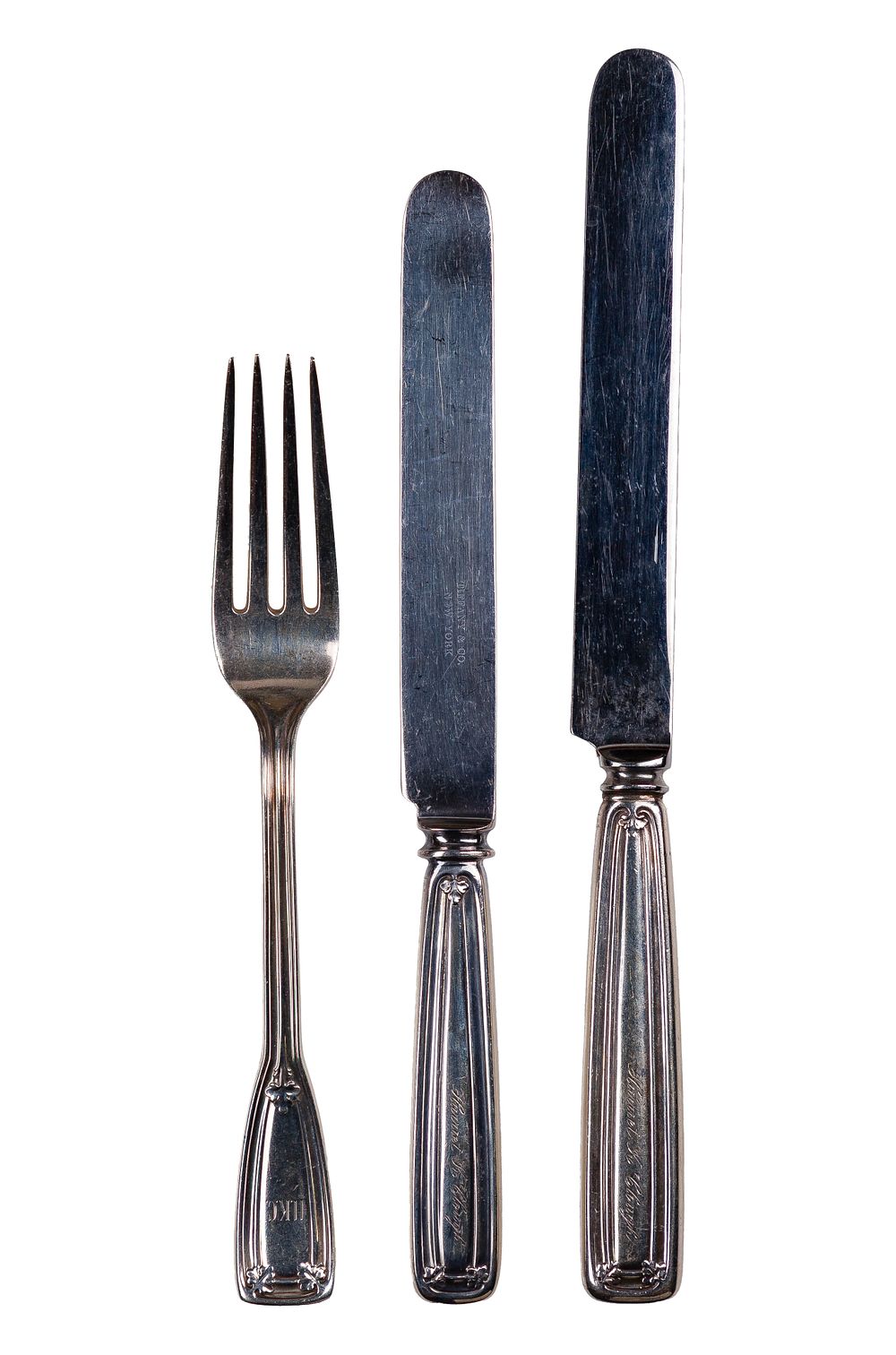Lot 622: Tiffany & Company St. Dunstan Sterling Silver Flatware Assortment