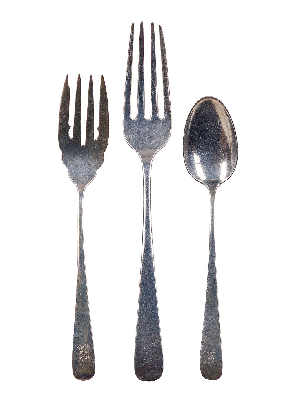 Lot 627: Durgin Co. Sterling Silver Partial Flatware Service