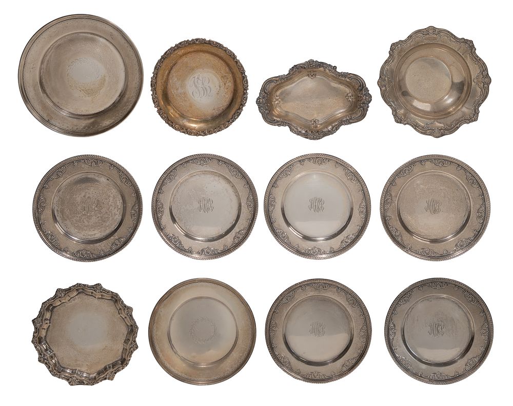 Lot 638: Sterling Silver Hollowware Assortment