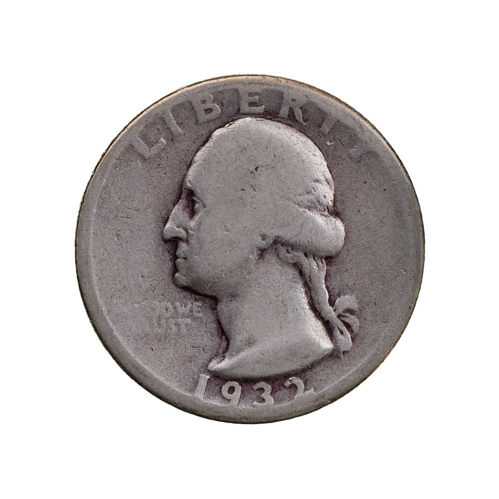 Lot 683: 1932-D Washington Quarter 25c G