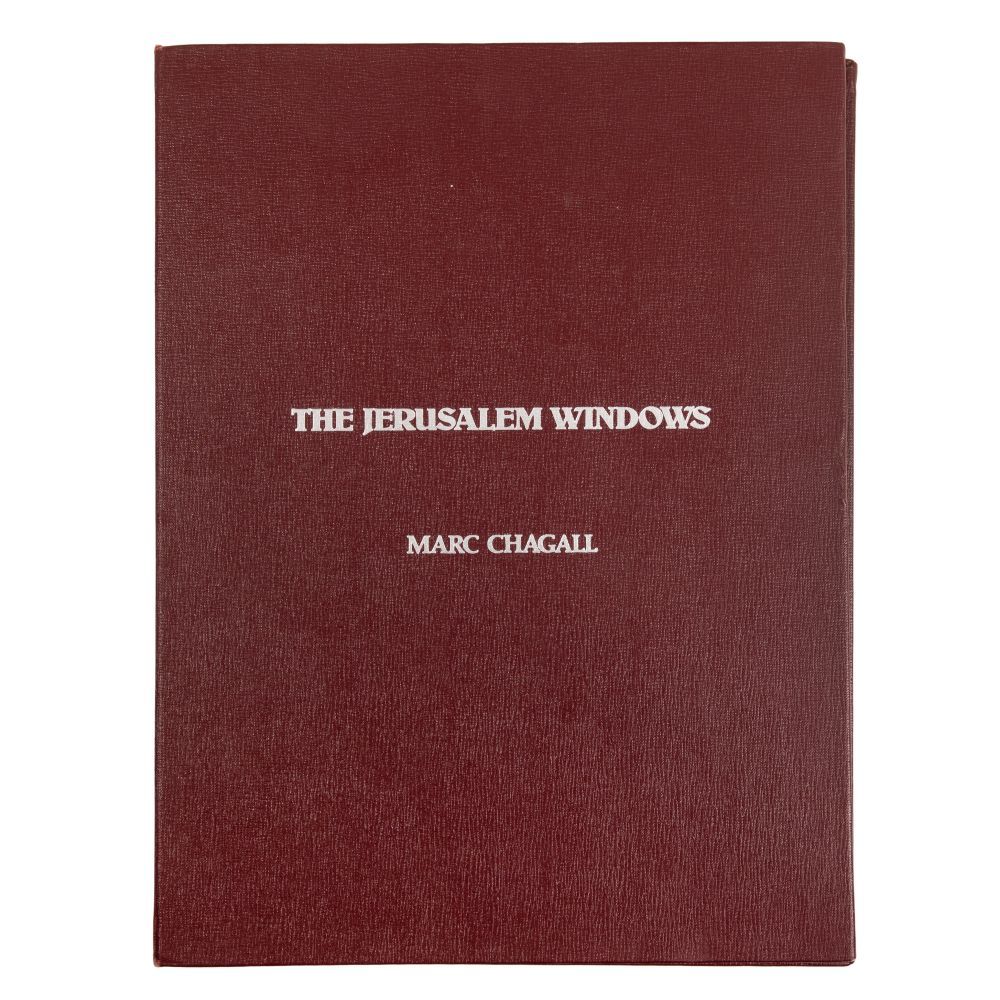 Lot 712: Marc Chagall (Russian / French, 1887-1985) The Jerusalem Windows Silver Token Collection