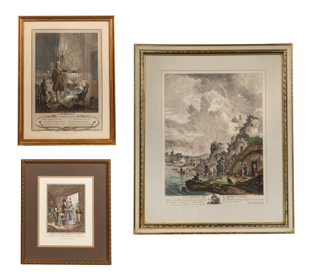 Lot 204: Various Artists (European, 19th Century) Engraving Assortment