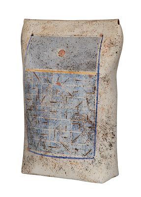 Regina Heinz - Regina Heinz (Austrian, b.1957) 'Homage to Paul Klee' Ceramic Sculpture 2000 