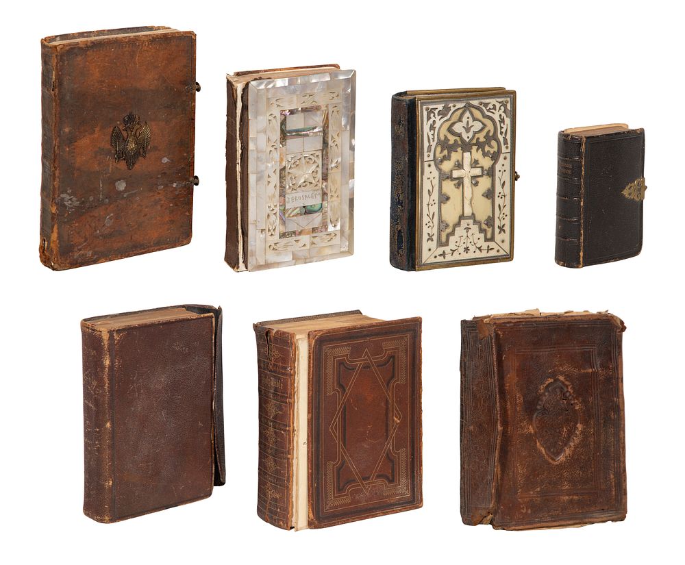 Lot 309: Bible and Holy Book Assortment