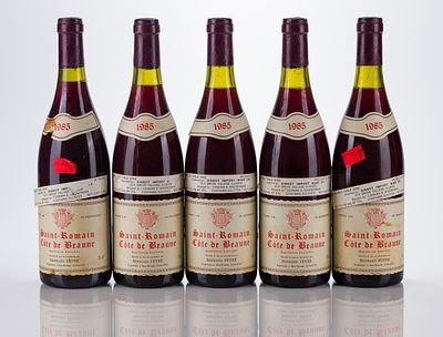 1985 Saint-Romain Cote de Beaune Burgundy Grand Vin 1985 Saint-Romain Cote de Beaune Grand Vin 