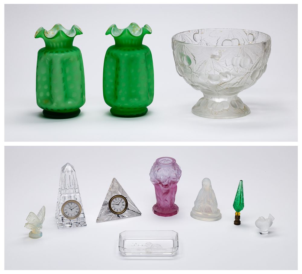 Lot 351: Art Glass and Crystal Assortment
