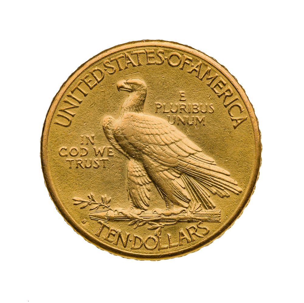 Lot 441: $10 Indian Gold Button