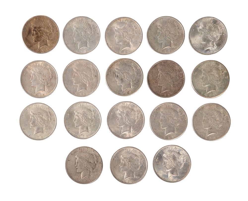 Lot 483: Peace $1 Assortment