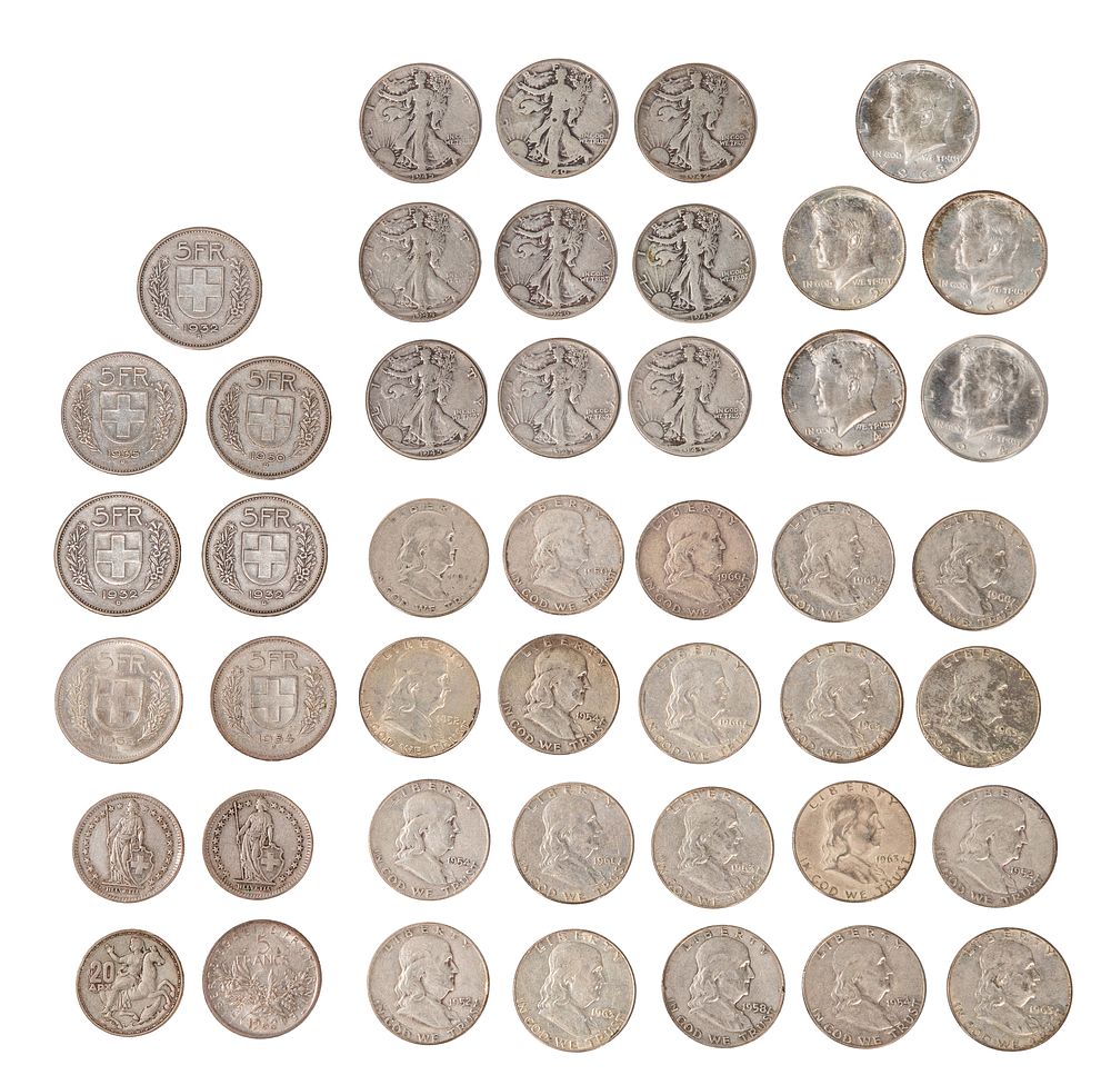 Lot 484: US Silver Coin Assortment