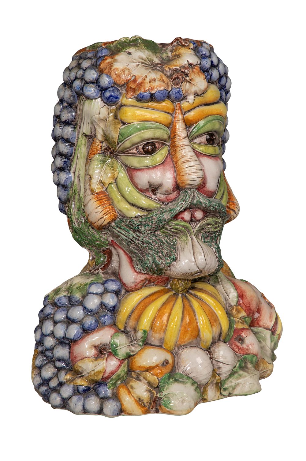 Lot 272: After Giuseppe Arcimboldo 'Vertumus' Ceramic Bust