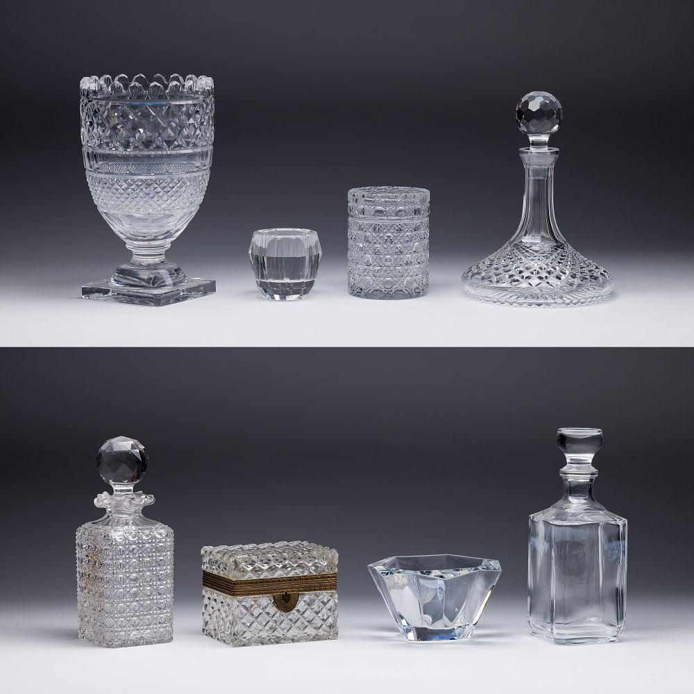 Lot 282: Crystal Object Assortment