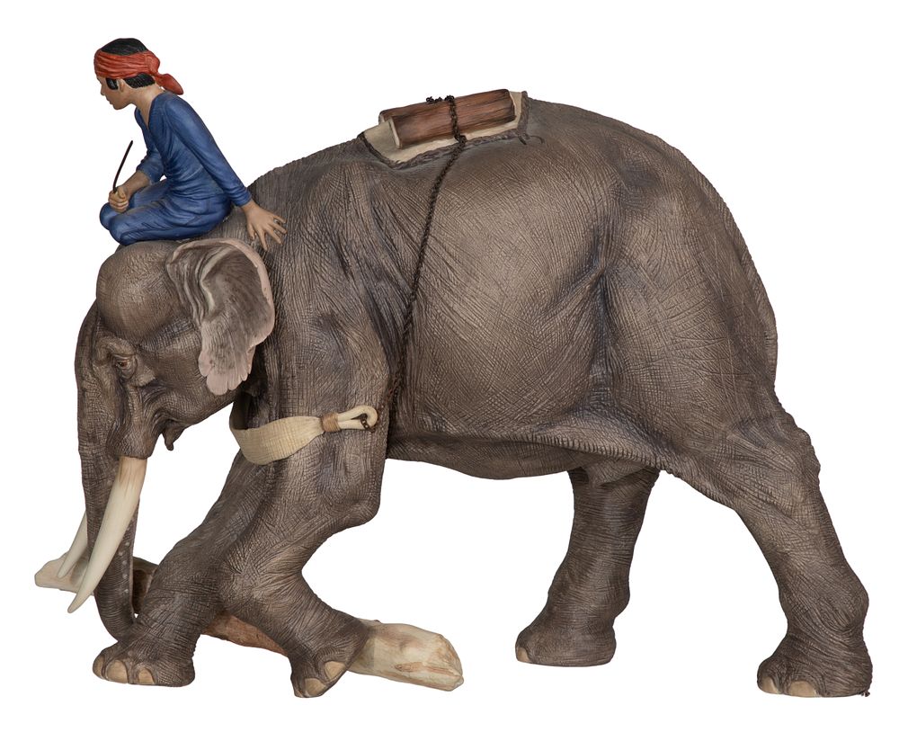 Lot 289: Boehm Elephant Porcelain Figurine