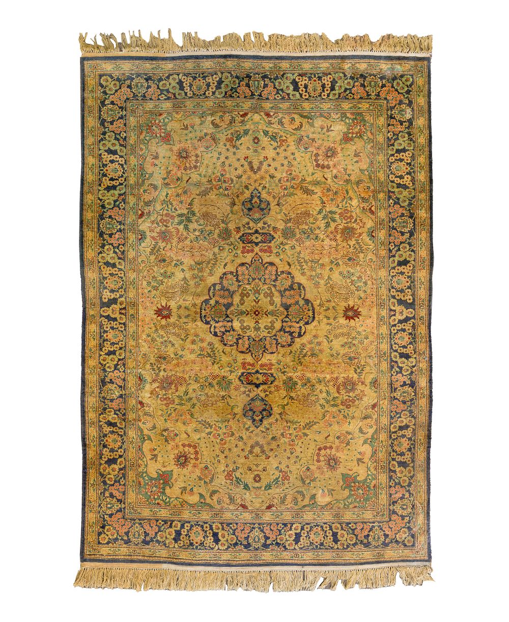 Lot 325: Persian Tabriz Wool Rug