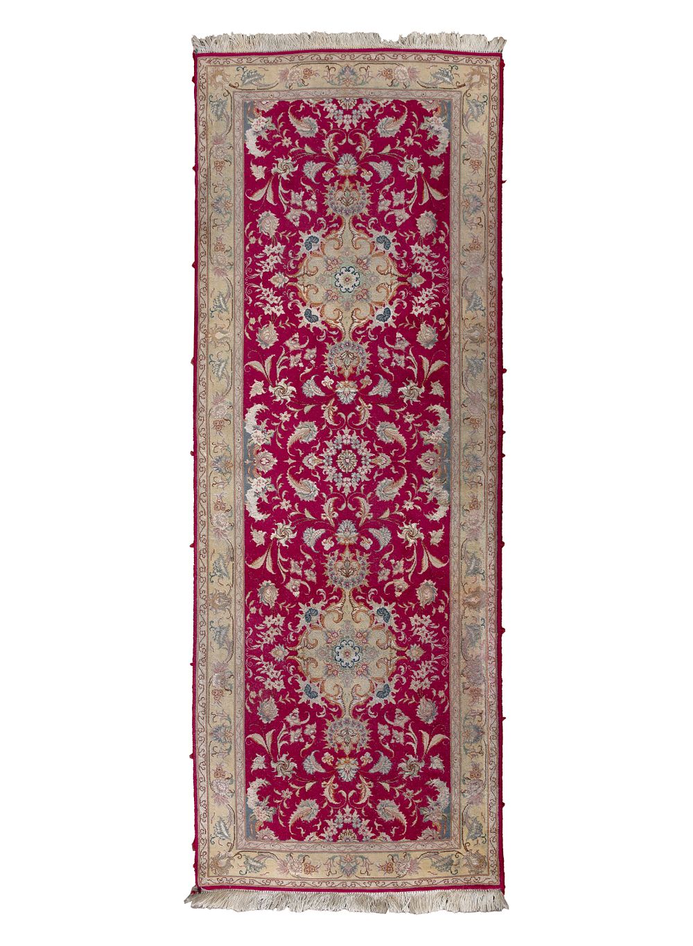 Lot 326: Persian Tabriz Wool Runner