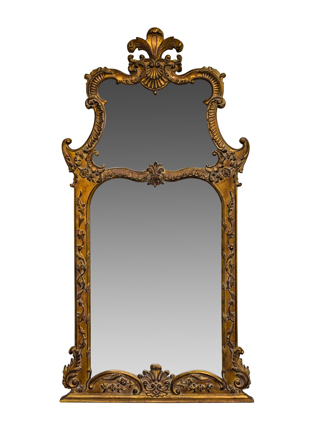 Lot 359: Rococo Style Wall Mirror