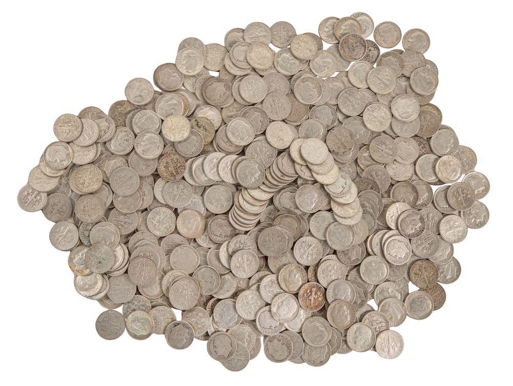 Lot 368: Roosevelt 10c Silver Assortment