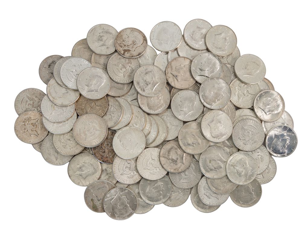 Lot 376: 1964 Kennedy 50c Assortment
