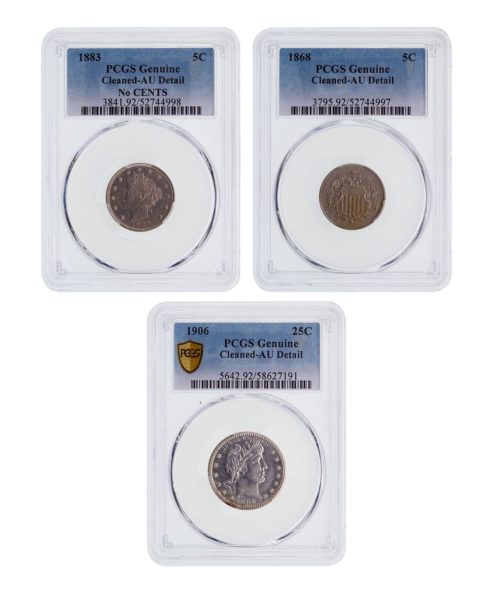 Lot 386: US Type Coin PCGS Graded Assortment