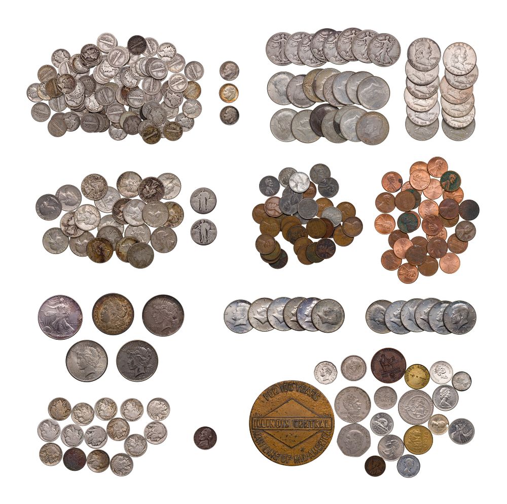 Lot 390: US Silver Coin Assortment
