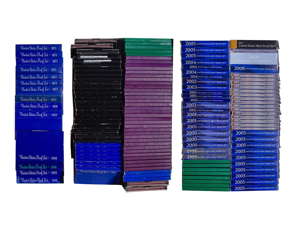 Lot 393: US Proof Set Assortment