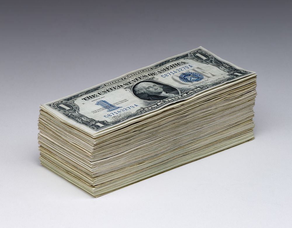 Lot 398: $1 Silver Certificate Assortment