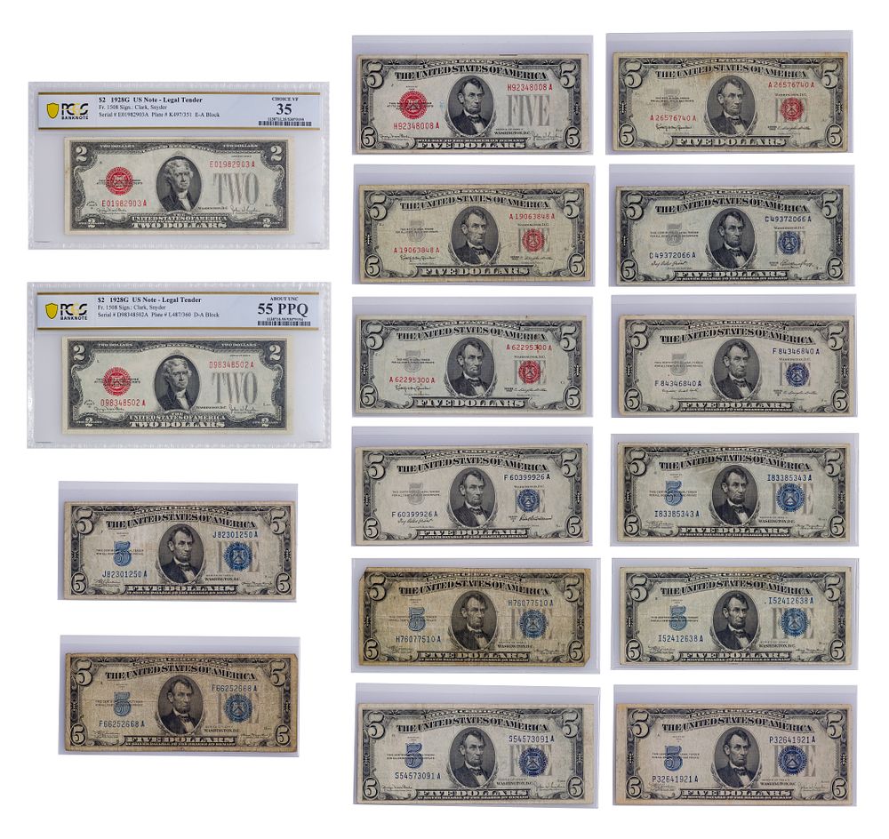 Lot 405: US Small Size Star Note Assortment