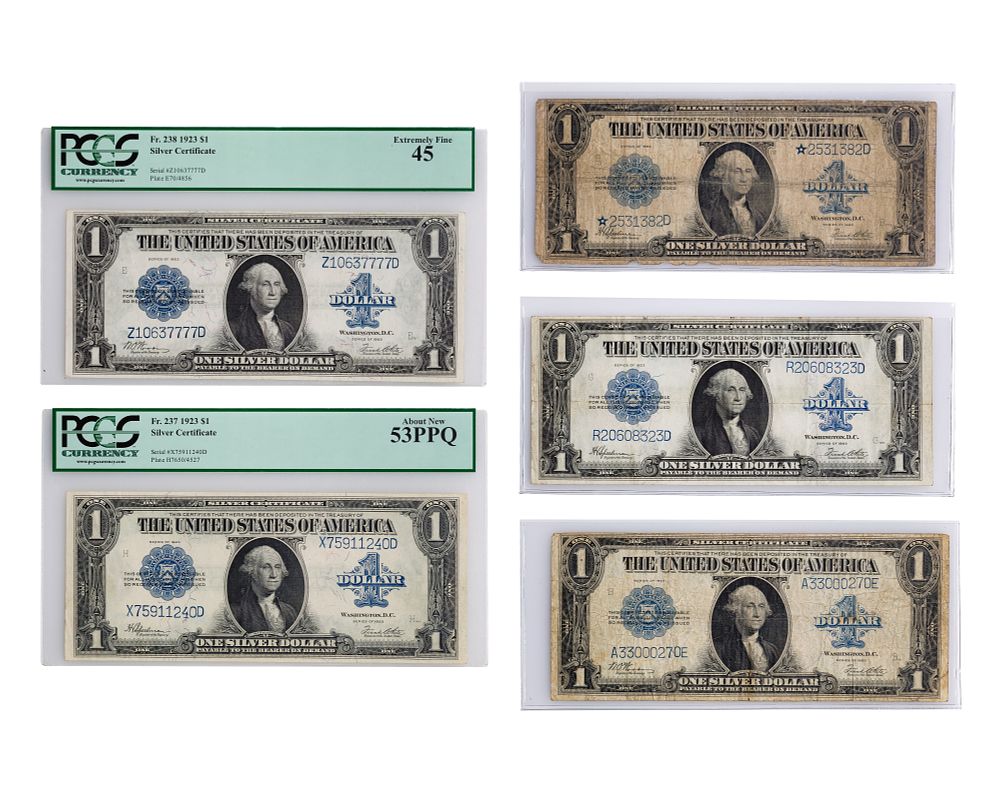 Lot 409: US $1 Large Note Assortment