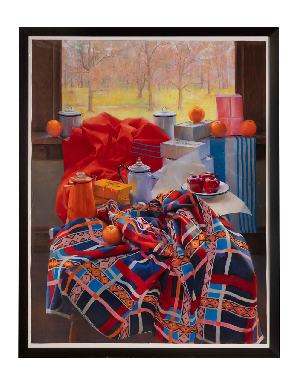 Lot 101: Janet Monafo (American, b.1940) Pastel on Paper