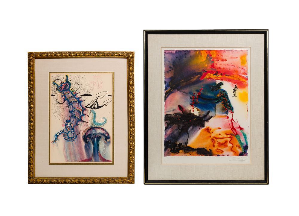 Lot 113: Salvador Dali (Spanish, 1904-1989) Lithographs