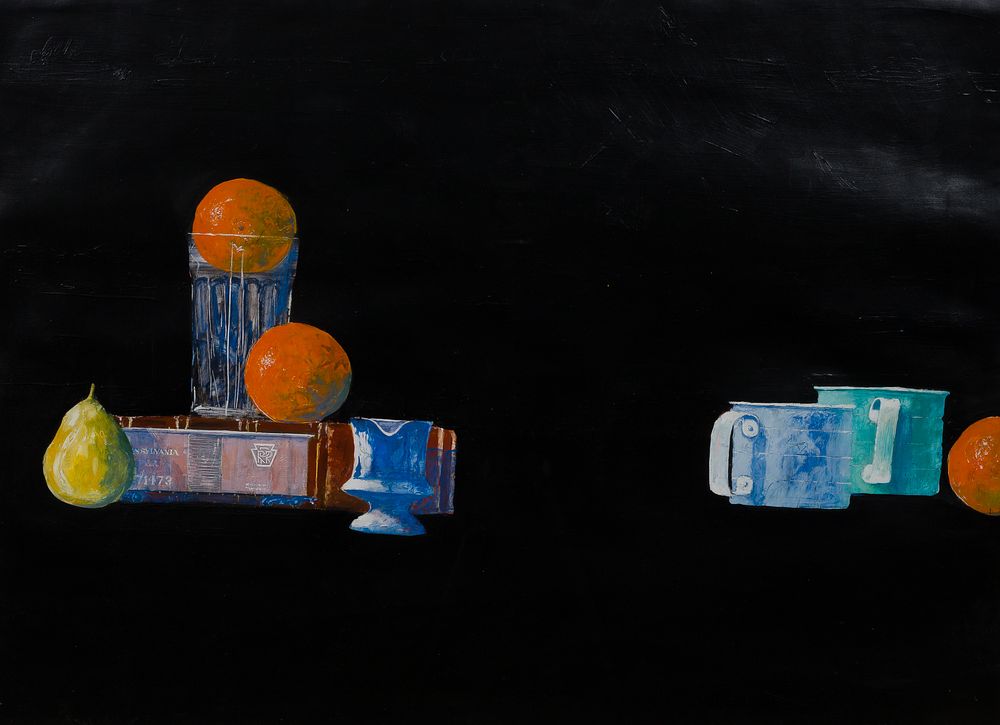 Lot 116: David Dunlop (American, b.1951) 'Still Life' Mixed Media