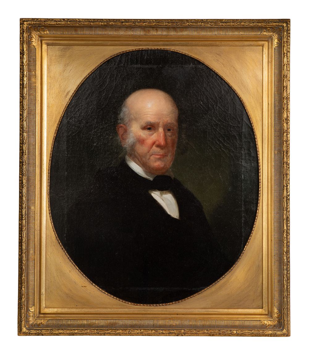 Lot 155: Unknown Artist (American, 19th Century) Oil on Canvas