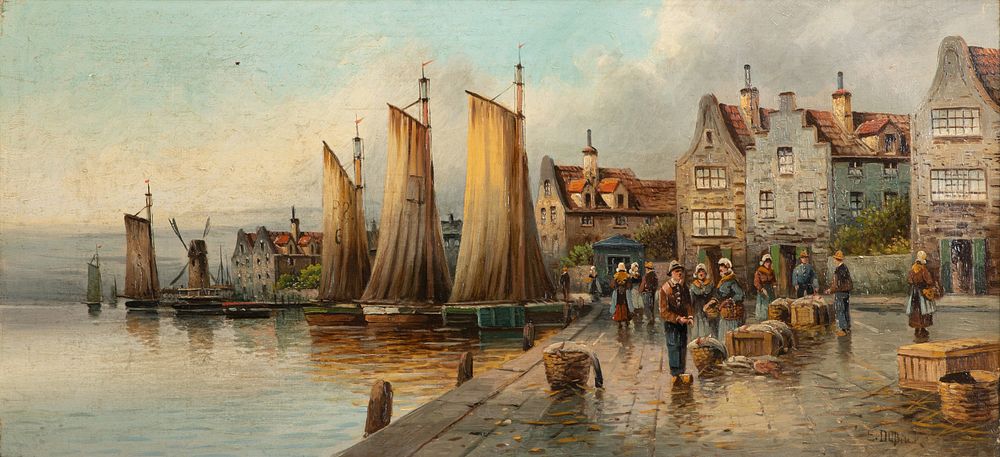 Lot 157: E. Dobner (German, 19th / 20th Century) Oil on Canvas