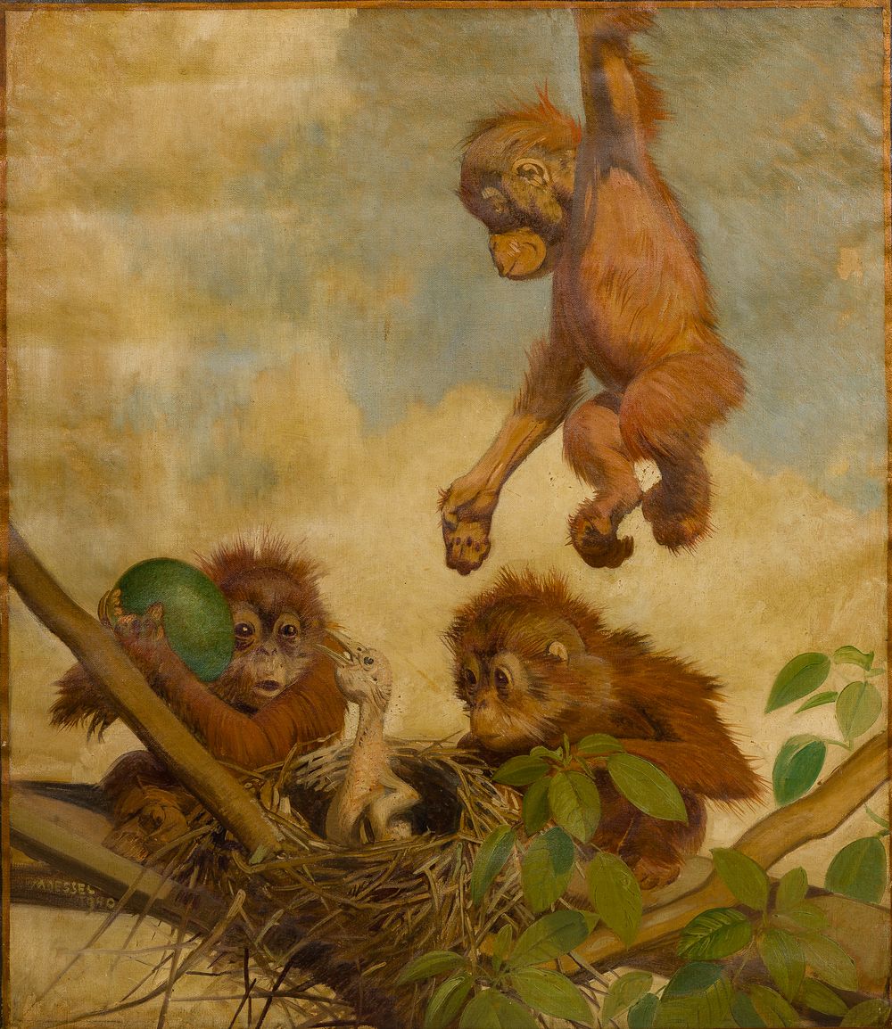 Lot 171: Julius Moessel (German, 1871-1957) Oil on Canvas