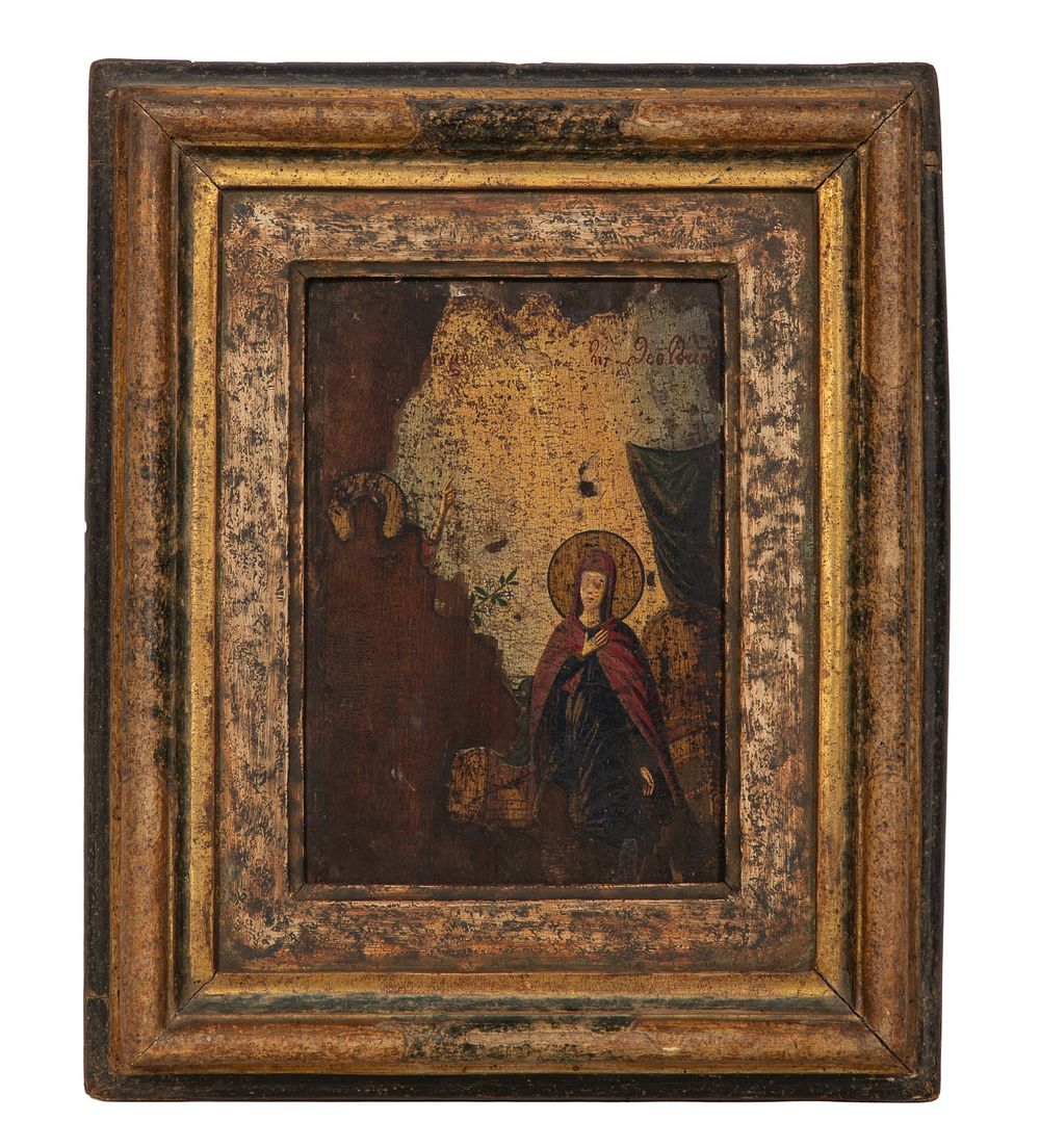 Lot 175: Unknown Artist (Continental, 19th Century) Tempera on Board