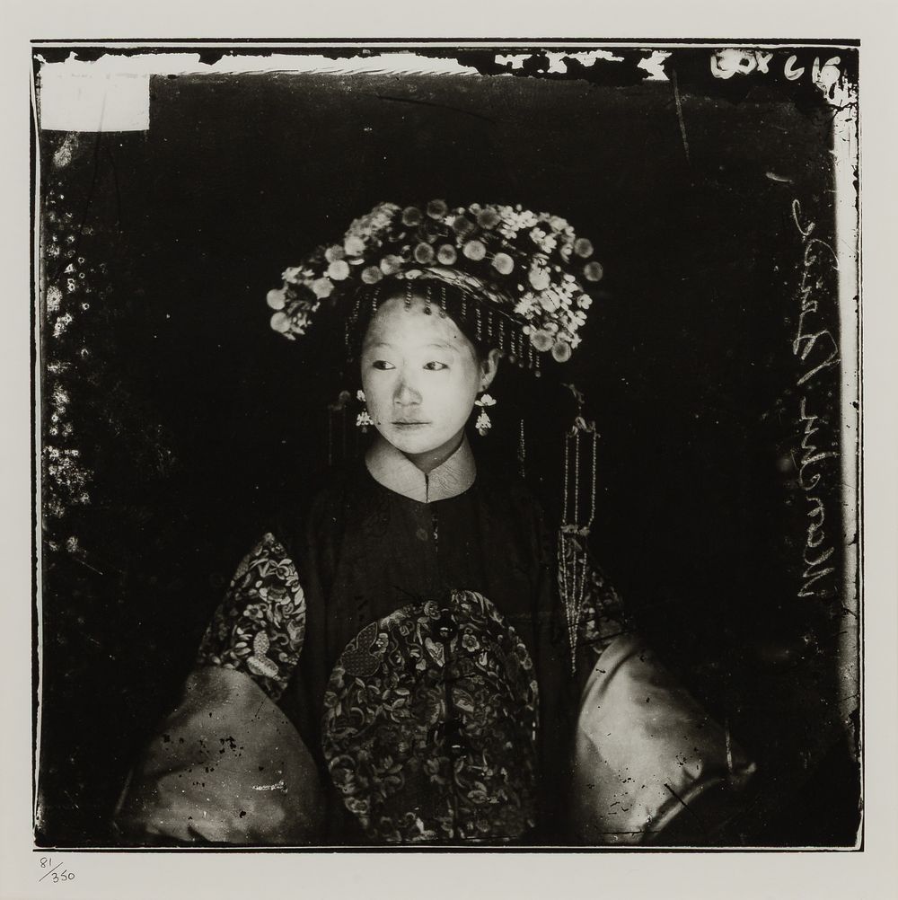 Lot 181: John Thomson (Scottish, 1837-1921) 'Manchu Bride, Peking 1871' Archival Inkjet Print