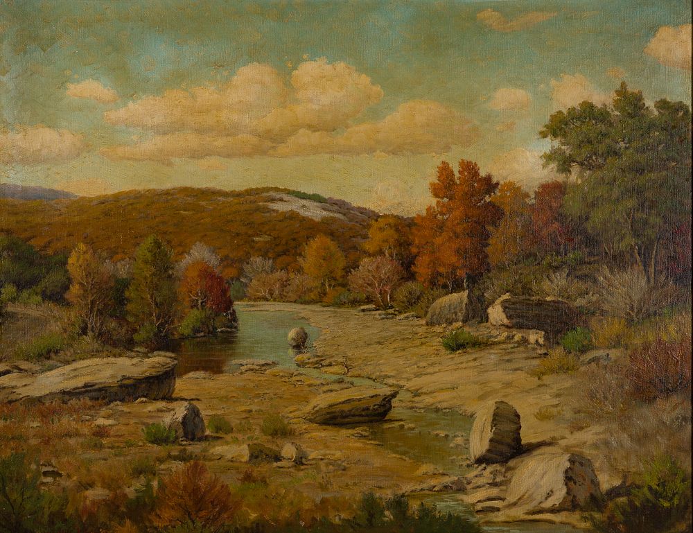 Lot 192: Attributed to M. Walton Leader (American, 1877-1966) Oil on Canvas