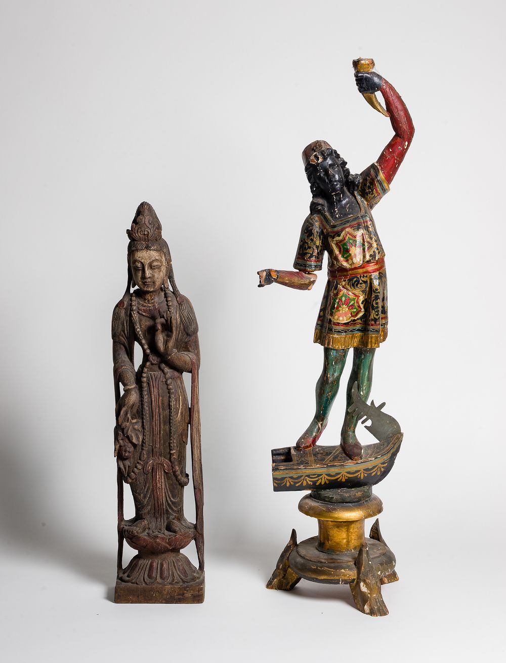 Lot 250: Wood Sculptures