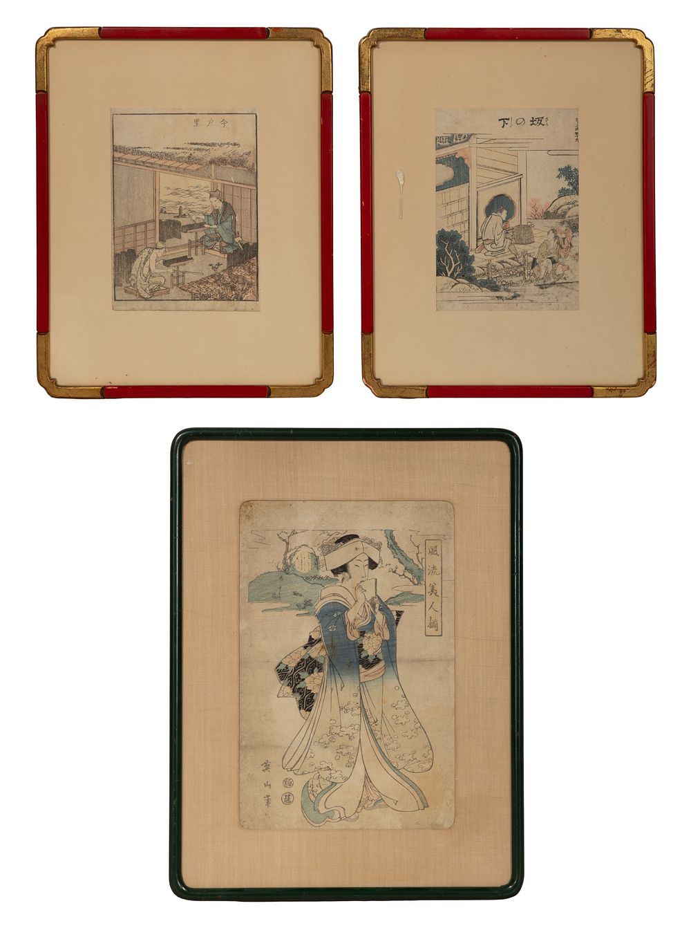 Lot 304: Japanese Woodblock Print Assortment