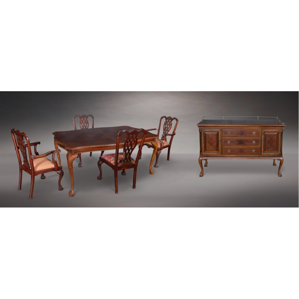 Lot 322: Alexander Julian Home Dining Suite