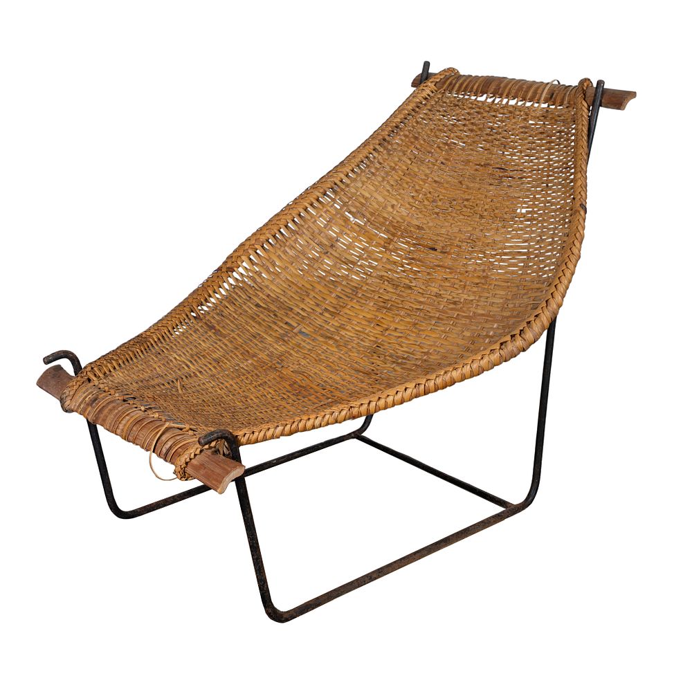 Lot 327: Attributed to John Risley (American, 1919-2001) Duyan Lounge Chair