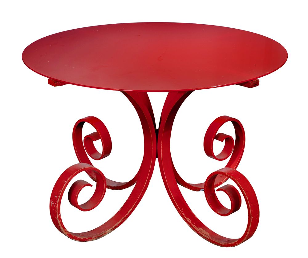 Lot 331: Attributed to George Mulhauser for Plycraft Sultana Dining Table