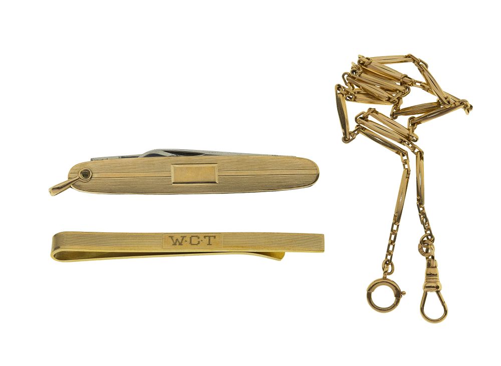 Lot 346: 10k Yellow Gold Jewelry Assortment