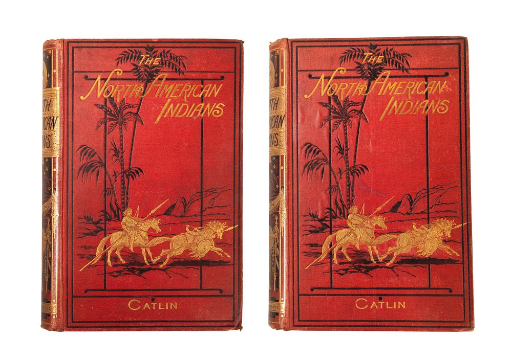 Lot 409: George Catlin 'The North American Indians' Volumes I and II