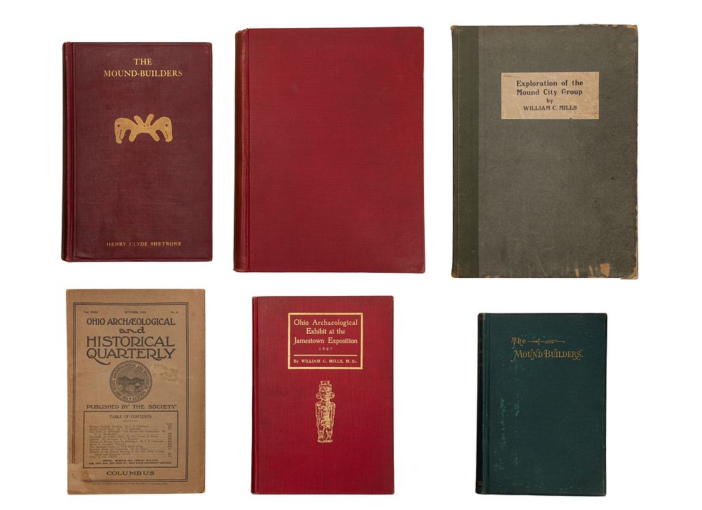 Lot 418: Mound Builders Reference Book Assortment